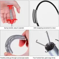 ড্রেন ক্লিনার ক্লগ রিমুভাল ক্লিনিং টুল / Drain / Basin pipe/ Tar Cleaner — 5