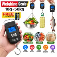 Hanging Weight Scale 50kg, Digital Portable Hanging Electronic Hook Scale 50 kg — 1