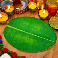 ৬ পিস কলা পাতা ডাইনিং টেবিল ম্যাট / 6 Pcs Banana Leaf Table Mat Set — 3