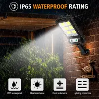 40W 120 LED Solar Sensor Light – Smart Outdoor লাইট — 3