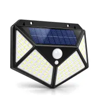 100 LED Solar Wall Light | সোলার মোশন সেন্সর লাইট — 4