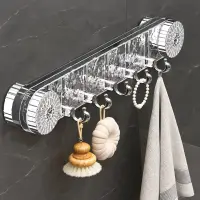 Multipurpose Rotating Suction Cup Hook with Strong Adhesion for Kitchen Supplies and Bathroom Organization — 2