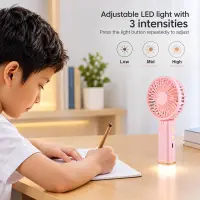 JYSUPER JY-2517A Rechargeable Mini Foldable Hand Fan With Box For Indoor or Outdor — 2