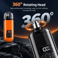 ২-ইন-১ নাক ও বডি হেয়ার ট্রিমার (রিচার্জেবল) 2-in-1 Waterproof Nose & Body Grooming Trimmer — 2