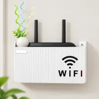ওয়াইফাই রাউটার স্ট্যান্ড |  Premium WiFi Router Stand | Wall Mount Router Organizer — 2