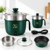 Multifunctional Mini Rice Cooker & Electric Frying Pan – ২-ইন-১ মাল্টি-ফাংশনাল ইলেকট্রিক কুকার ও স্টিমার — 3
