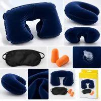 Travel Selection 3 in 1 with Comfort Neck Pillow Sleeping Eye Mask & Travel Earplug Set — 2