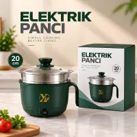 Multifunctional Mini Rice Cooker & Electric Frying Pan – ২-ইন-১ মাল্টি-ফাংশনাল ইলেকট্রিক কুকার ও স্টিমার — 1
