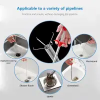 ড্রেন ক্লিনার ক্লগ রিমুভাল ক্লিনিং টুল / Drain / Basin pipe/ Tar Cleaner — 4