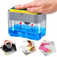Liquid Soap Dispenser / Soap Pump & Sponge Caddy — 4