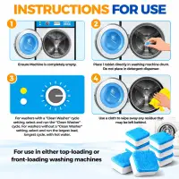 12Pcs Washing Machine Tank Cleaner Tablet — 4