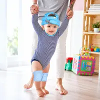 Baby Safety Combo Offer - বেবি সেফটি হেলমেট এবং স্মাইলি ফেস নি প্যাড (১ জোড়া) — 3