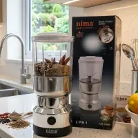 Nima 2 In 1 Blender & Grinder, Electric Grinder & Juicer,Nima 2-in-1 ইলেকট্রিক ব্লেন্ডার এবং গ্রাইন্ডার — 4