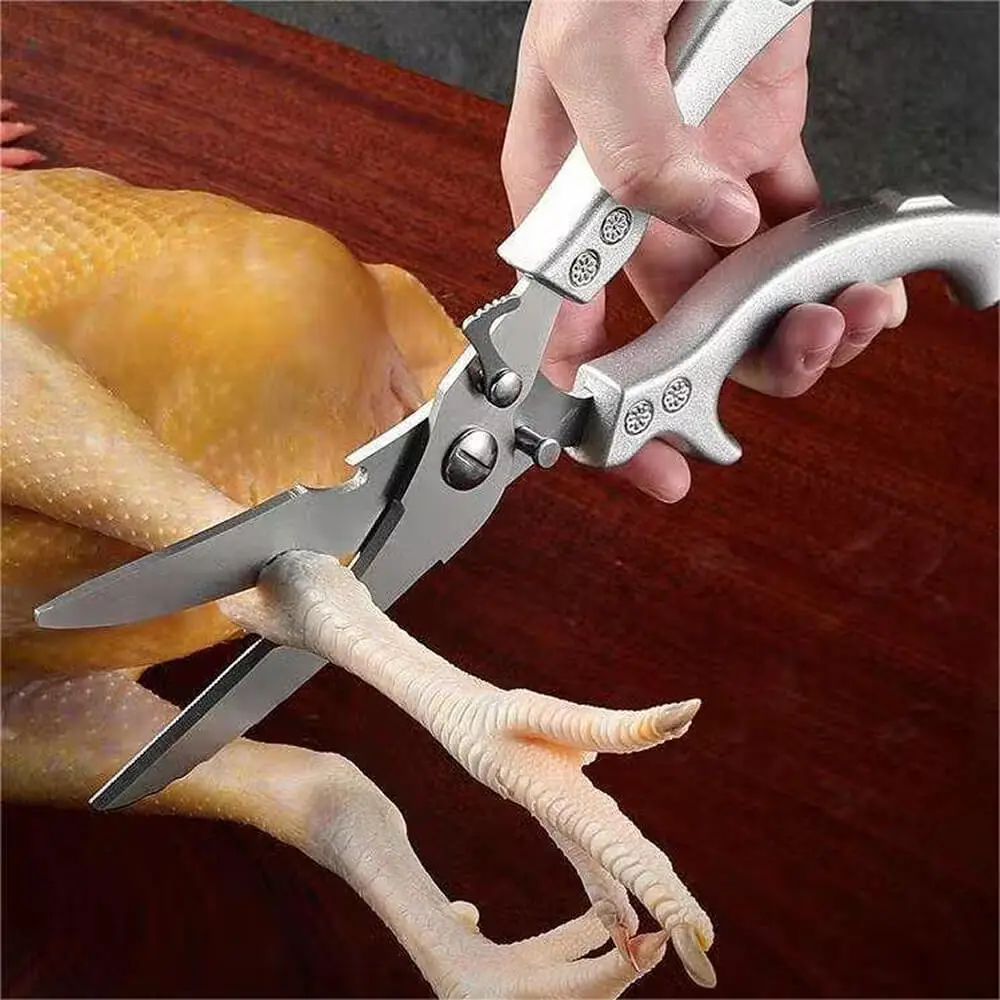 মাংস কাটার কাঁচি | Heavy Duty Poultry & Meat Cutting Shears