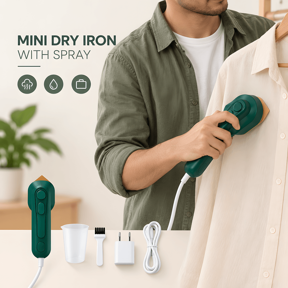 Mini Portable Steamer Iron, 220V