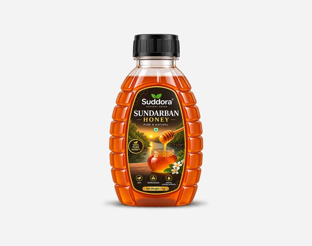 100% Pure Natural Sundarban Honey – 1 Kg
