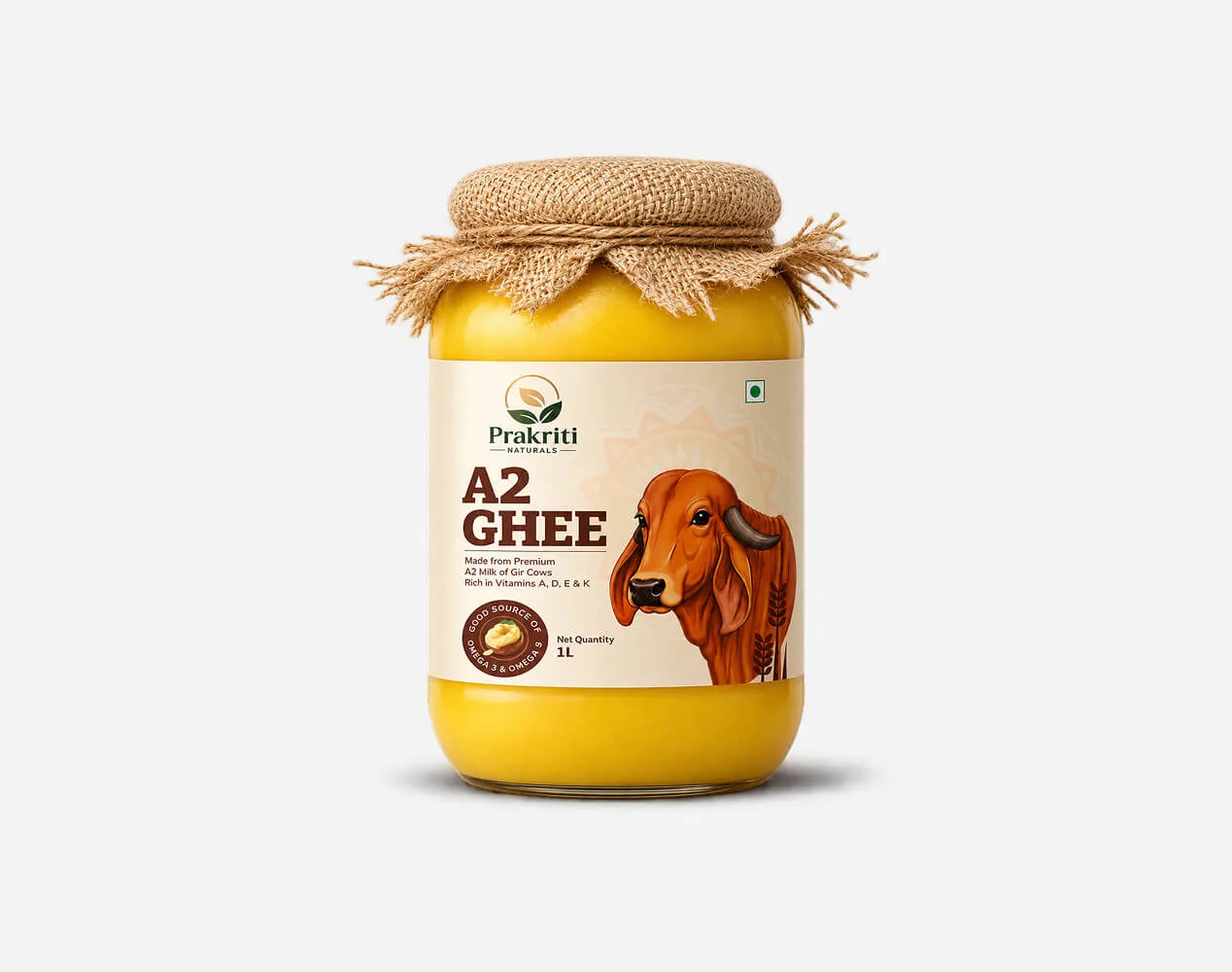 Cow Ghee For Pure Traditional – 1 Liter