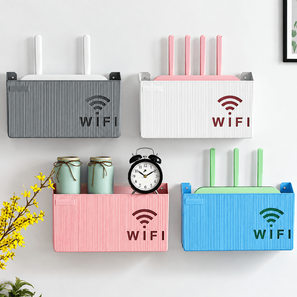 ওয়াইফাই রাউটার স্ট্যান্ড |  Premium WiFi Router Stand | Wall Mount Router Organizer